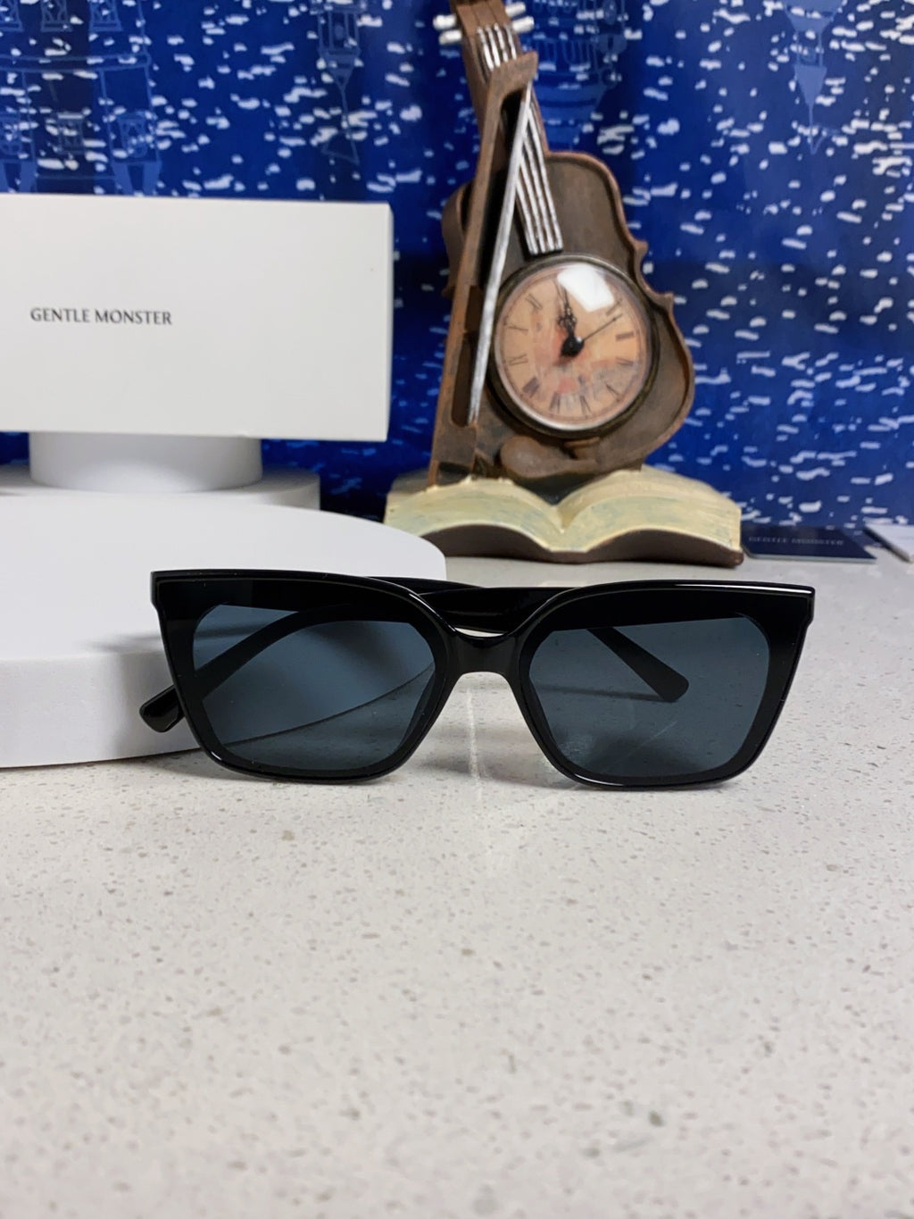 Gentle Monster MONDO Square Black Lens Sunglasses for Men & Women - detail image 9