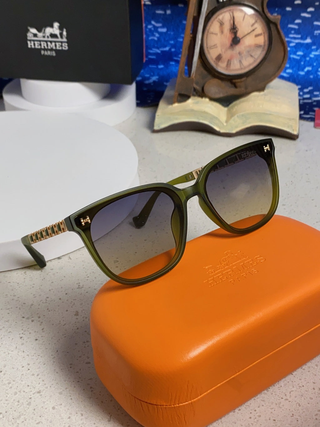 Hermès Fashion Brown Lens Sunglasses for Women - 488114 - detail image 10