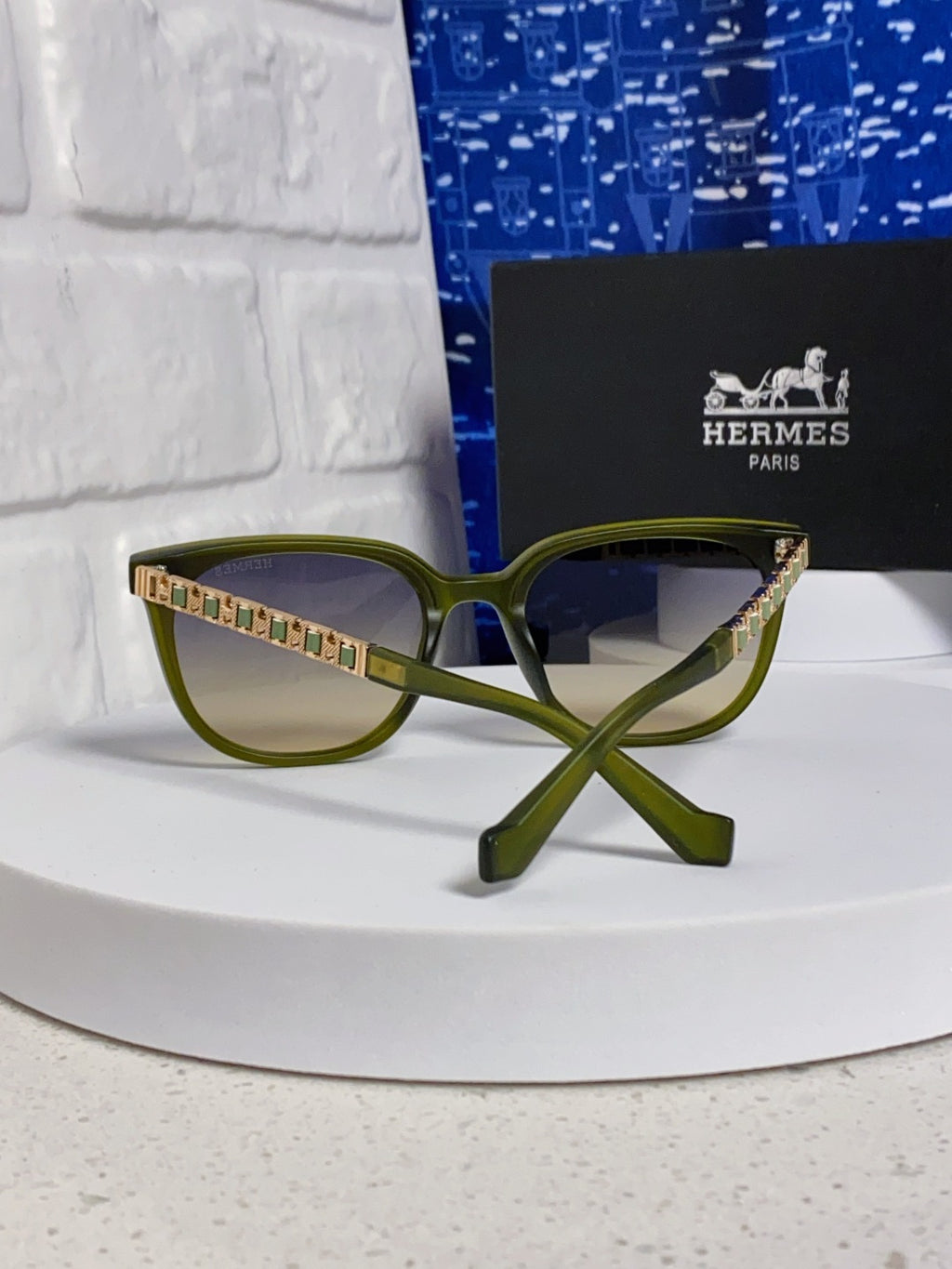 Hermès Fashion Brown Lens Sunglasses for Women - 488114 - detail image 3