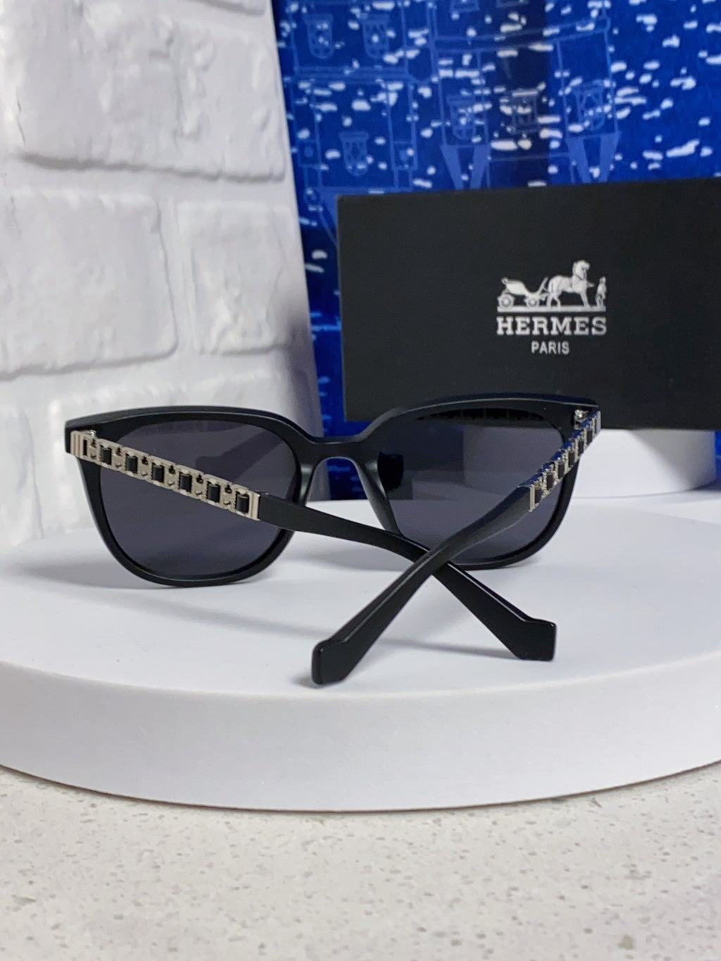 Hermès Fashion Black Lens Sunglasses for Women - 358935 - detail image 3