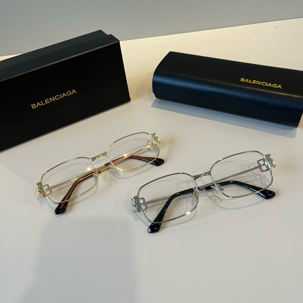 Balenciaga Rectangular Silver Lens Sunglasses for Men & Women - 382931 - detail image 10
