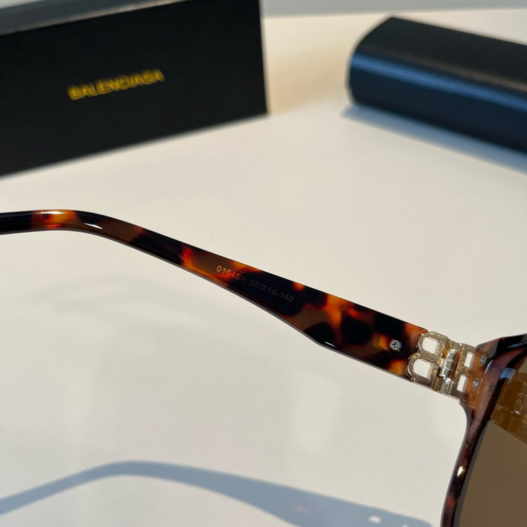 Balenciaga Folding Square Black Lens Sunglasses for Men & Women - 416141 - detail image 10