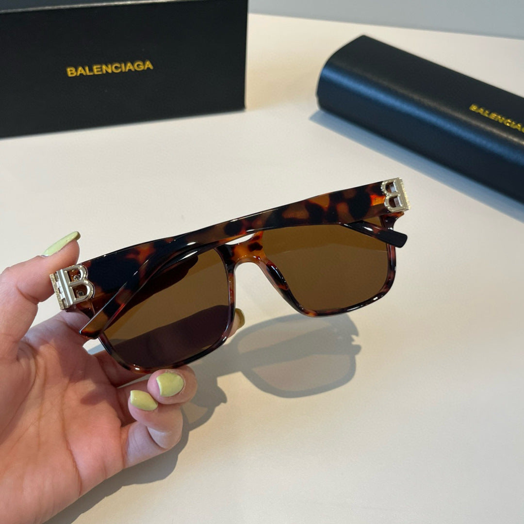 Balenciaga Folding Square Black Lens Sunglasses for Men & Women - 416091 - detail image 7