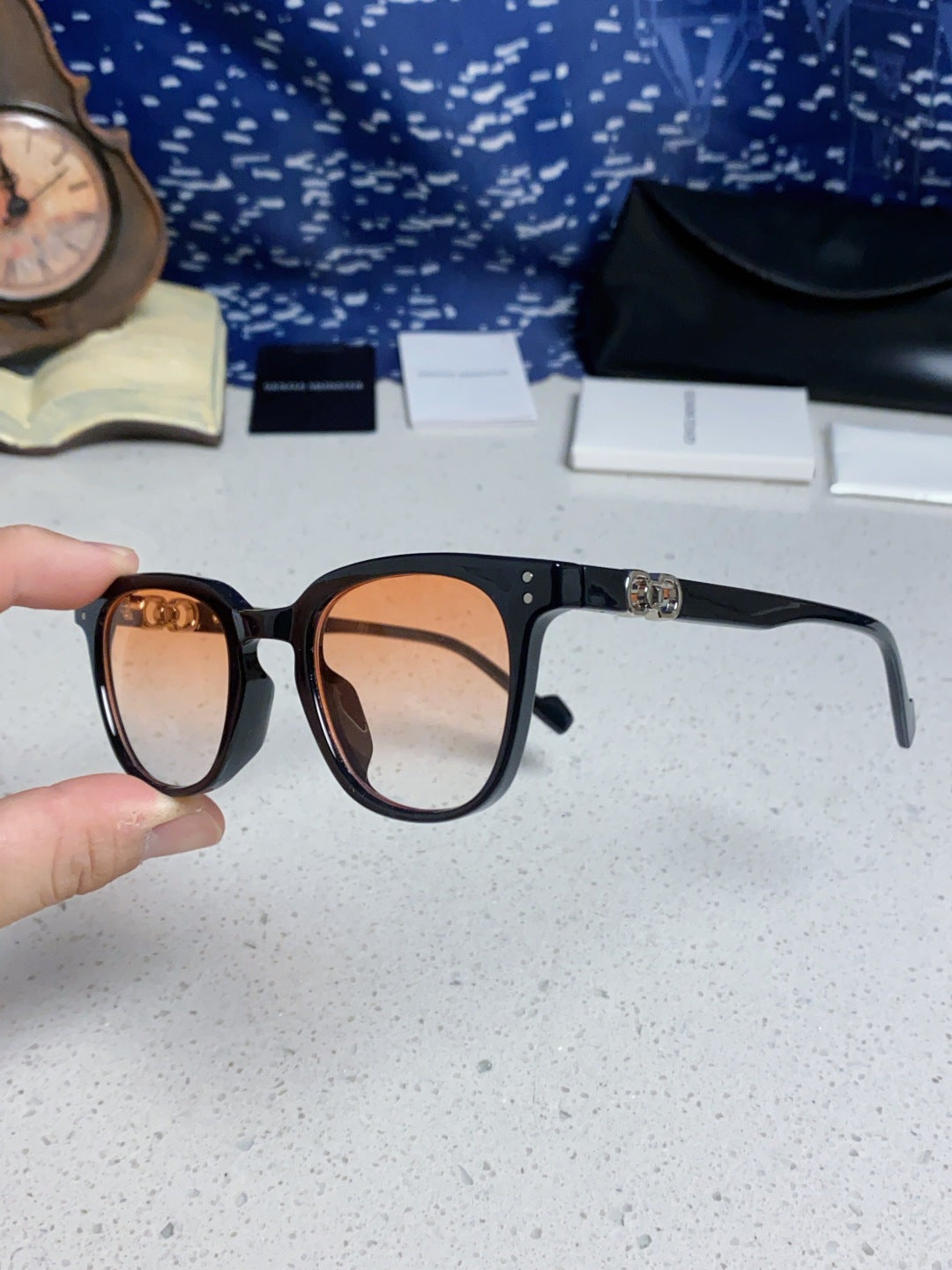 Gentle Monster ZEN Fashion Blue Lens Sunglasses for Men & Women - detail image 6
