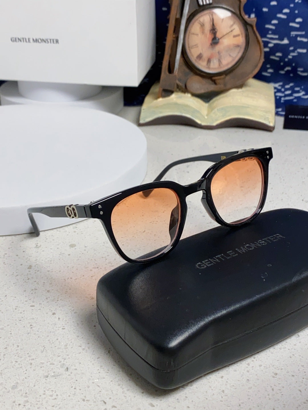 Gentle Monster ZEN Fashion Blue Lens Sunglasses for Men & Women - detail image 10