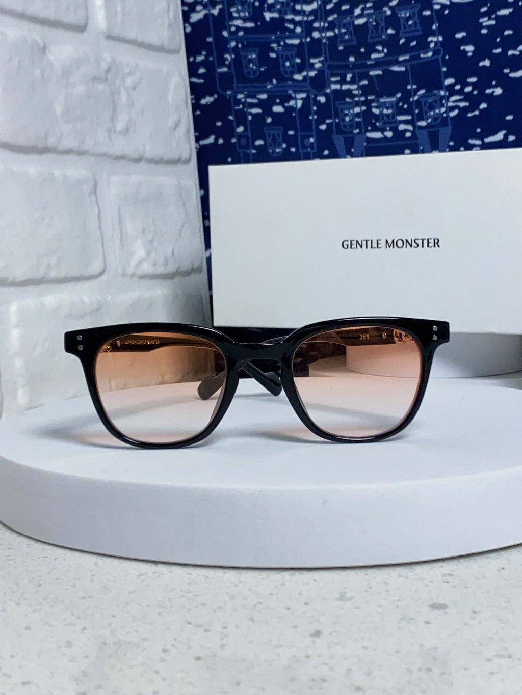 Gentle Monster ZEN Fashion Blue Lens Sunglasses for Men & Women - detail image 2