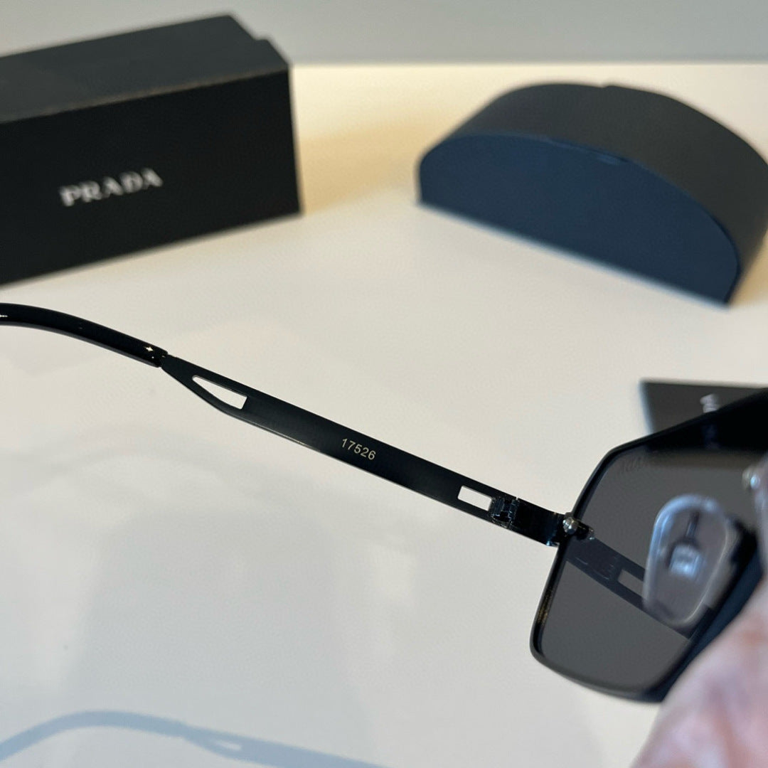 Prada Polarized Fashion Black Lens Sunglasses for Men - 382717 - detail image 10