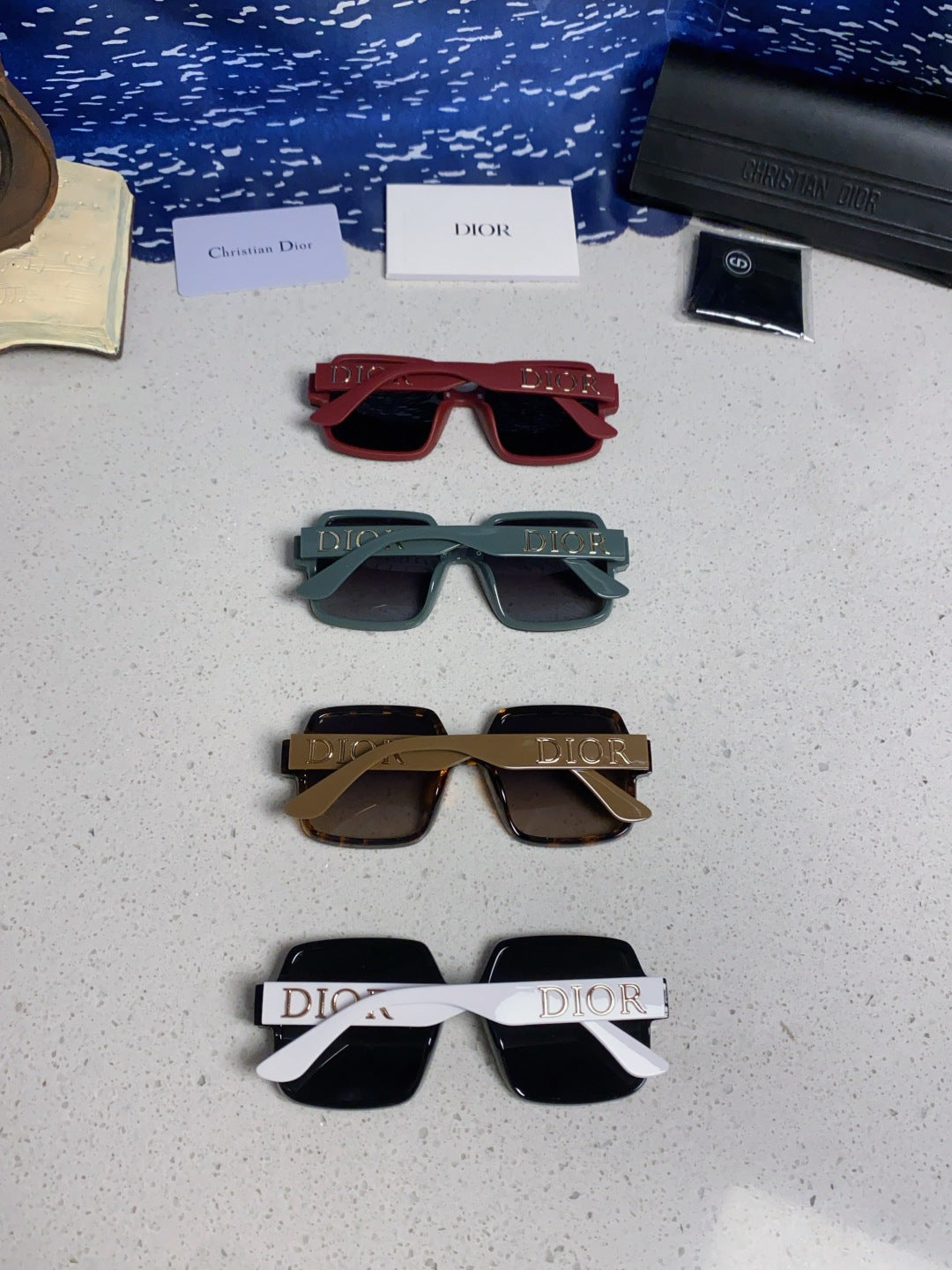 Dior Square Brown Lens Sunglasses for Men & Women - 398774 - detail image 11