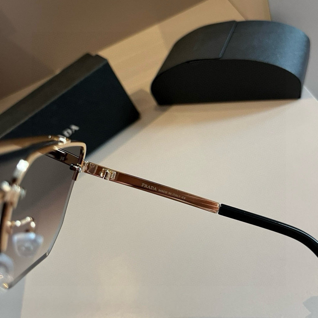 Prada Polarized Fashion Brown Lens Sunglasses for Men - 432076 - detail image 9