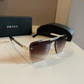 Prada Polarized Fashion Brown Lens Sunglasses for Men - 398905