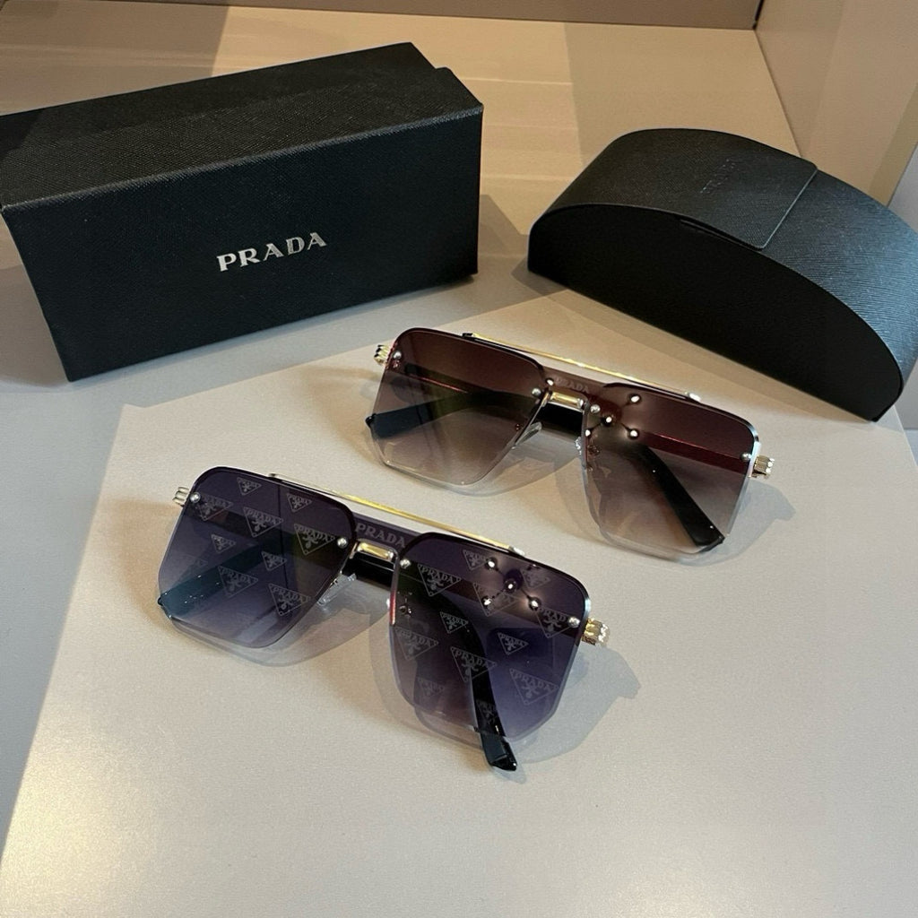 Prada Polarized Fashion Brown Lens Sunglasses for Men - 432076 - detail image 10