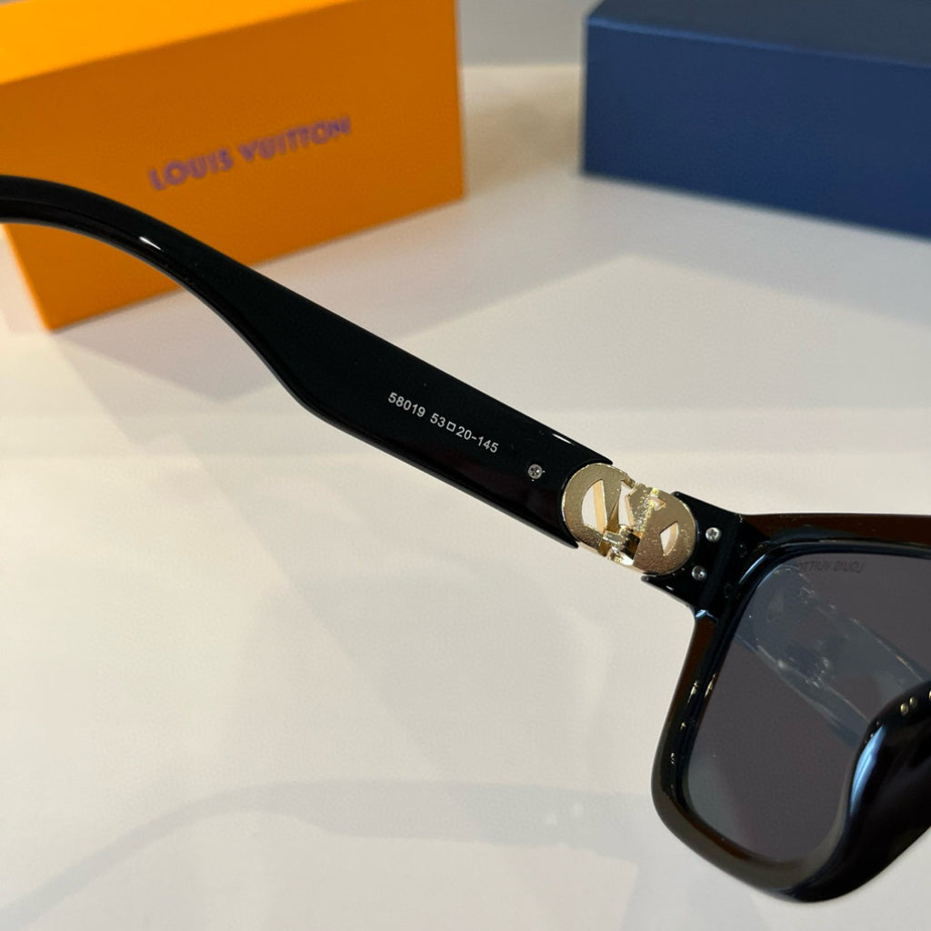 Louis Vuitton Slim Black Lens Sunglasses for Men & Women - 431137 - detail image 9