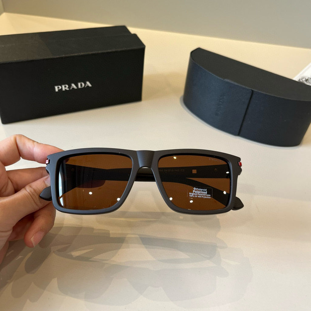 Prada Fashion Black Lens Sunglasses for Men & Women - 382705 - detail image 4