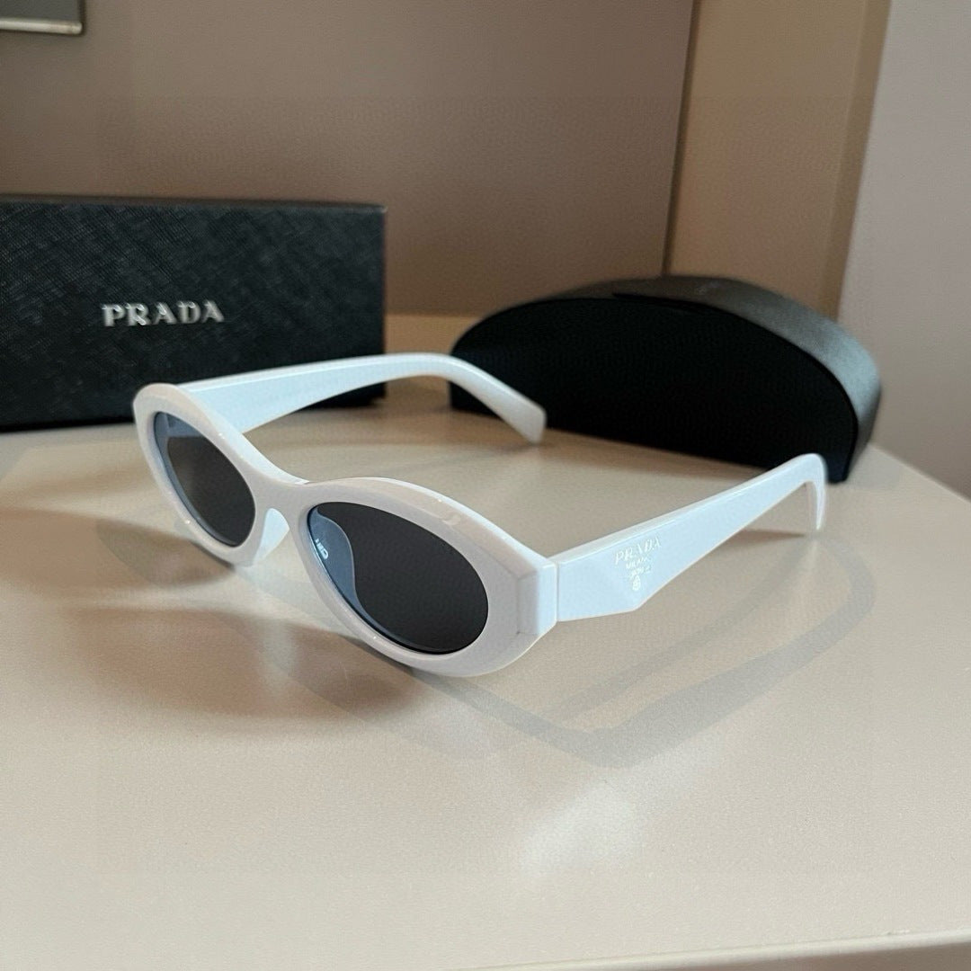 Prada Cat-Eye Brown Lens Sunglasses for Men & Women - detail image 4