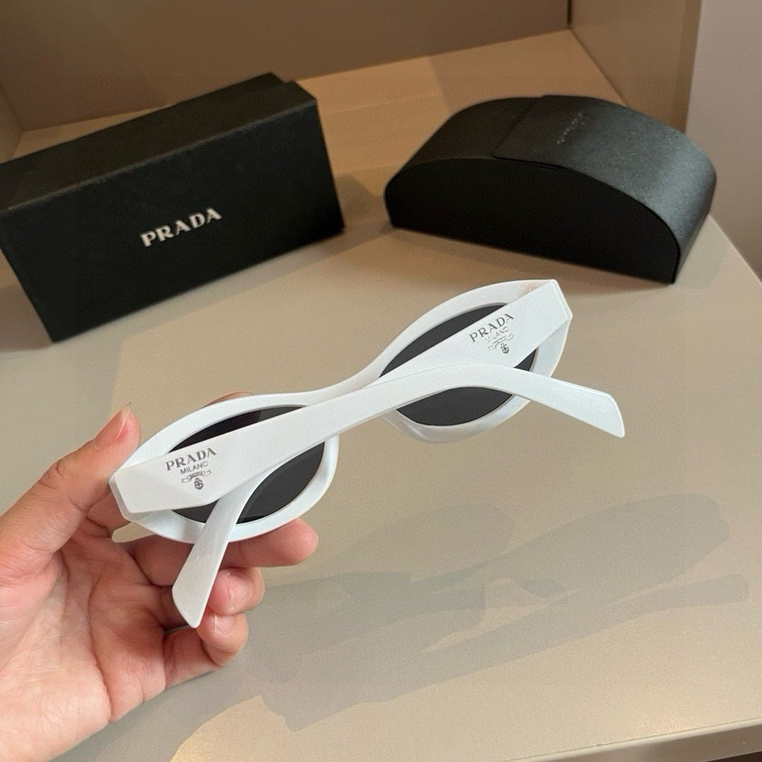 Prada Cat-Eye Brown Lens Sunglasses for Men & Women - detail image 6