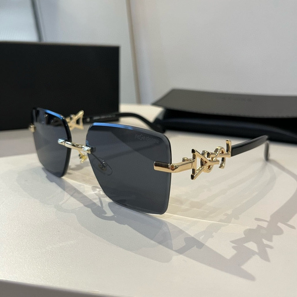 Saint Laurent Fashion Silver Lens Sunglasses for Men & Women - 382488 - detail image 3