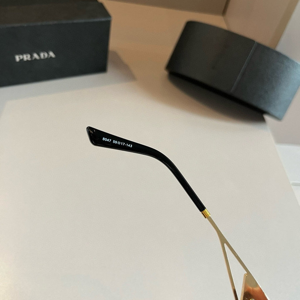 Prada Polarized Fashion Brown Lens Sunglasses for Men - 465592 - detail image 6