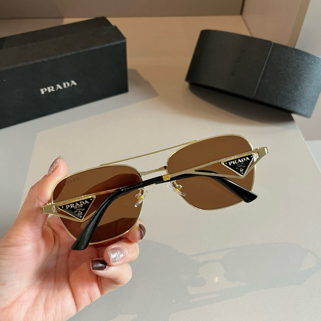 Prada Polarized Fashion Brown Lens Sunglasses for Men - 398948 - detail image 4