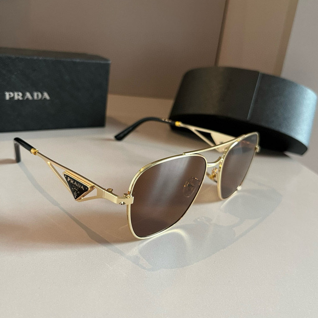 Prada Polarized Fashion Brown Lens Sunglasses for Men - 449397