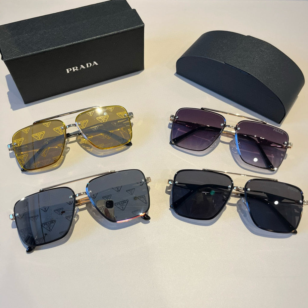 Prada Polarized Fashion Brown Lens Sunglasses for Men - 449412 - detail image 10