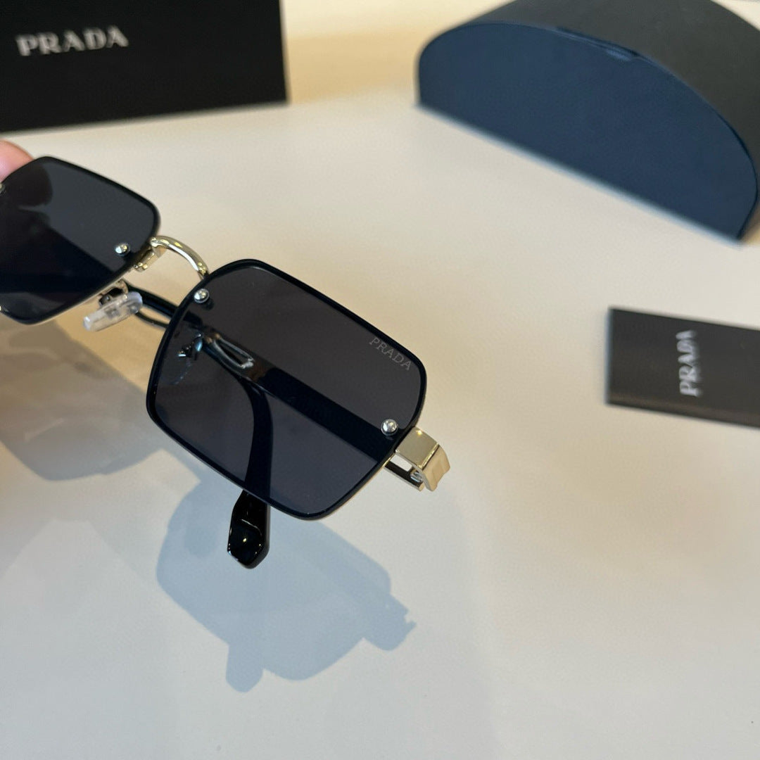 Prada Polarized Fashion Silver Lens Sunglasses for Men - 449414 - detail image 6