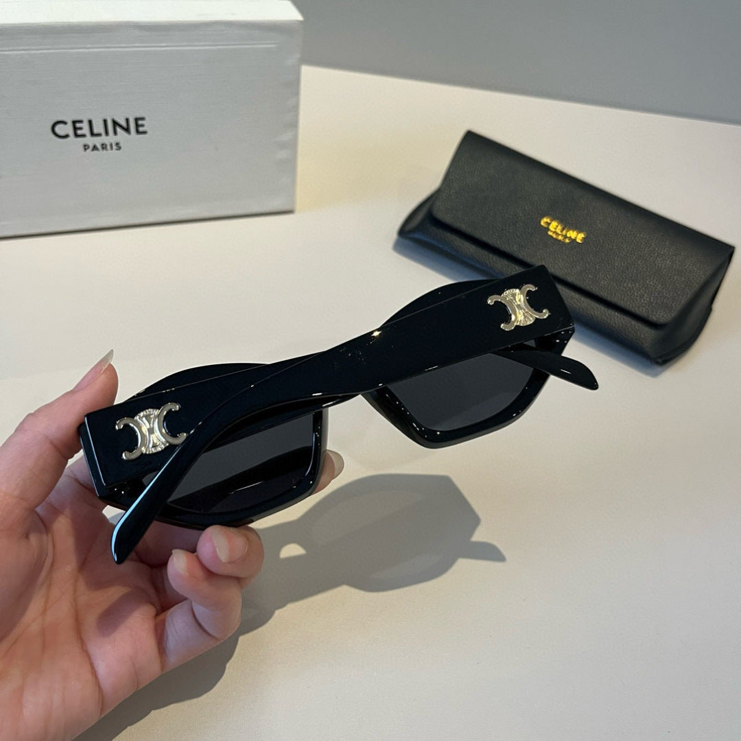 Celine Fashion Black Lens Sunglasses for Men & Women - 398876 - detail image 7