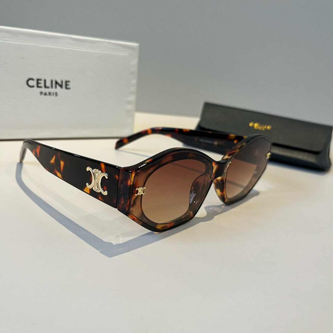 Celine Fashion Brown Lens Sunglasses for Men & Women - 398877