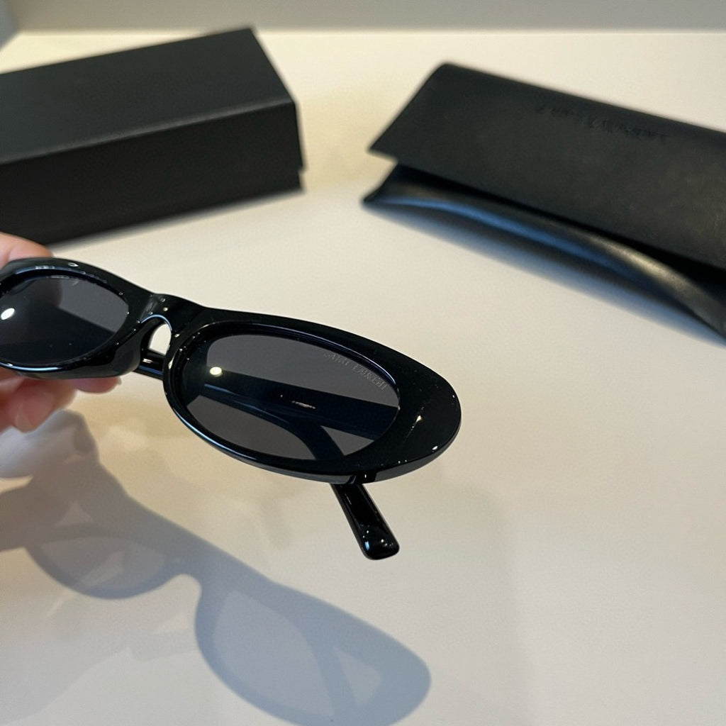 Saint Laurent Cat-Eye Blue Lens Sunglasses for Men & Women - 449207 - detail image 6