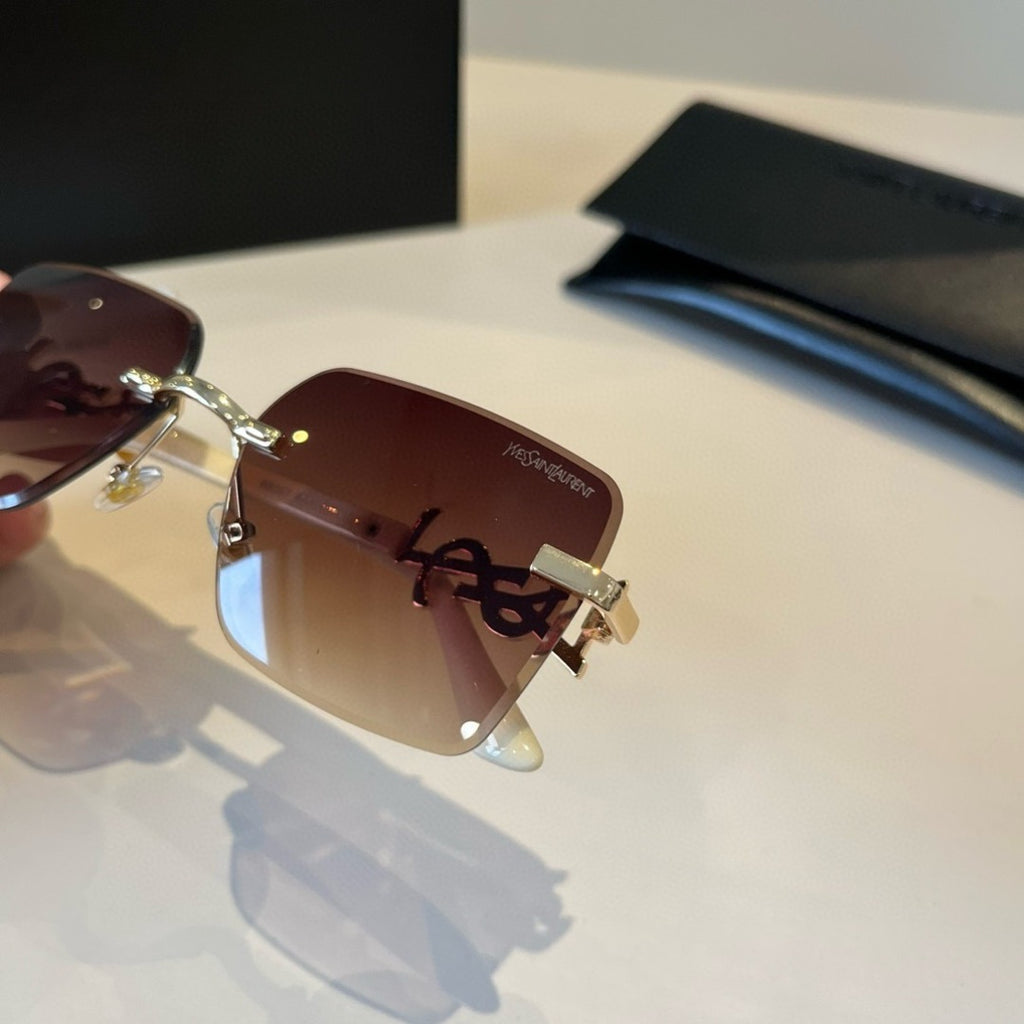Saint Laurent Fashion Red Lens Sunglasses for Men & Women - 431930 - detail image 5
