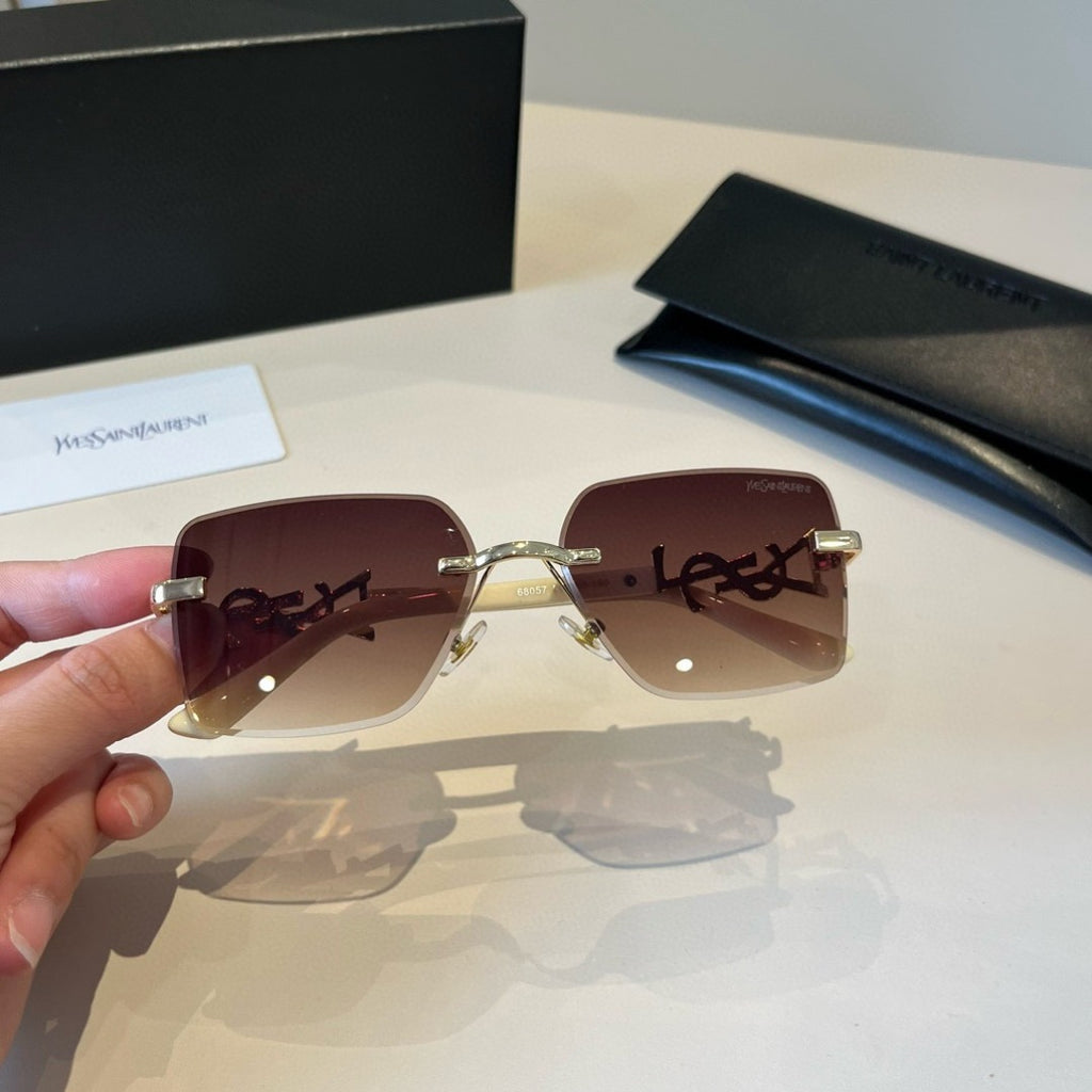 Saint Laurent Fashion Red Lens Sunglasses for Men & Women - 415575 - detail image 6