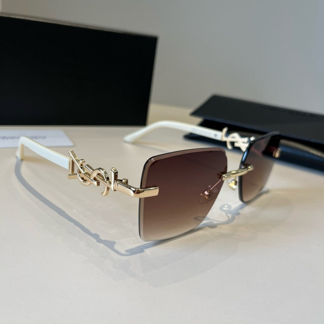 Saint Laurent Fashion Red Lens Sunglasses for Men & Women