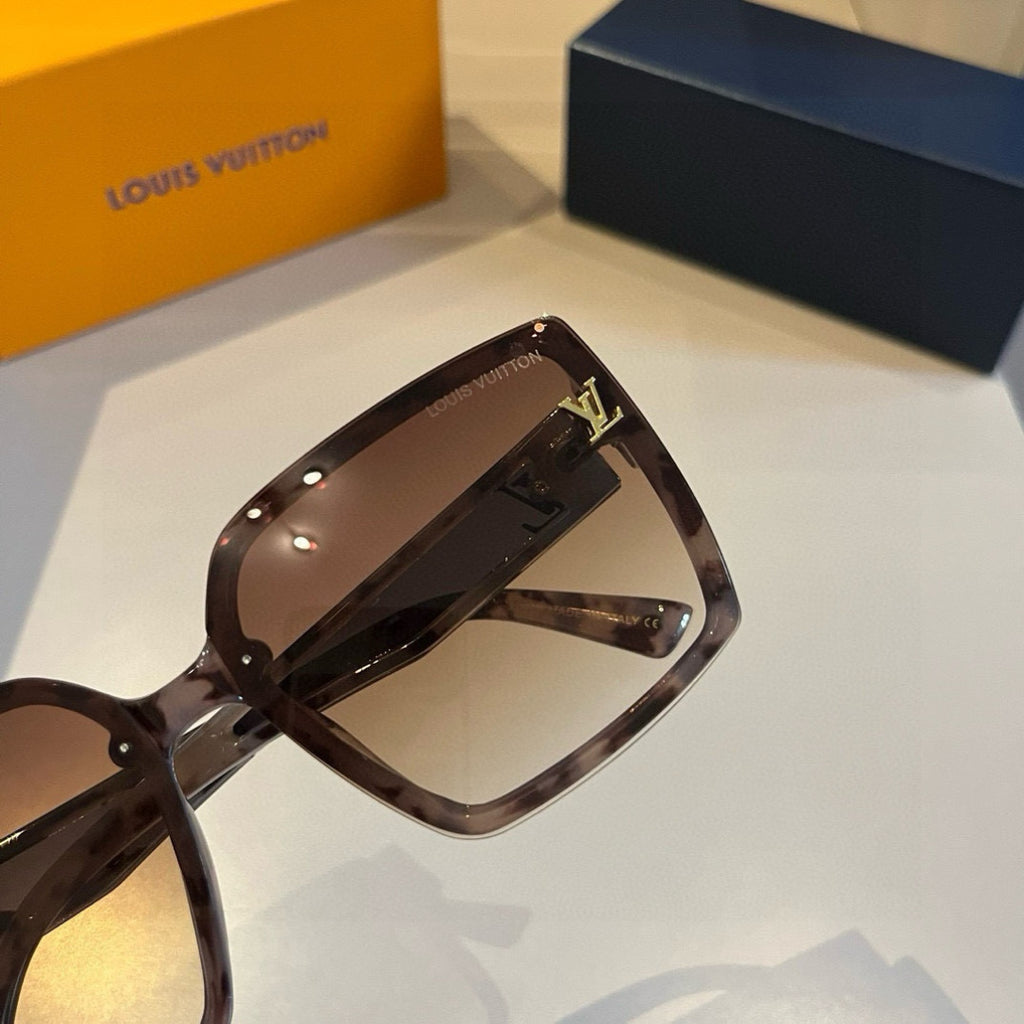 Louis Vuitton Fashion Gold Lens Sunglasses for Men & Women - 431143 - detail image 5