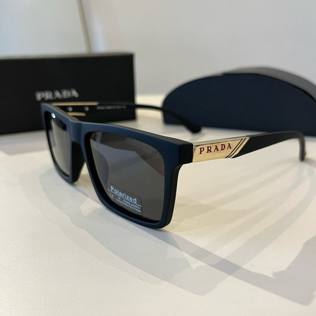 Prada Polarized Fashion Black Lens Sunglasses for Men - 382715 - detail image 3