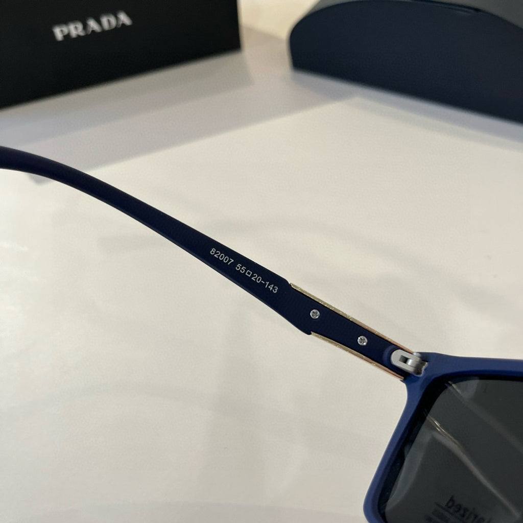 Prada Polarized Fashion Black Lens Sunglasses for Men - 382716 - detail image 10