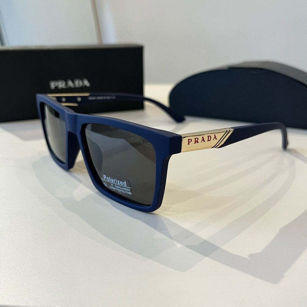 Prada Polarized Fashion Black Lens Sunglasses for Men - 449349 - detail image 3