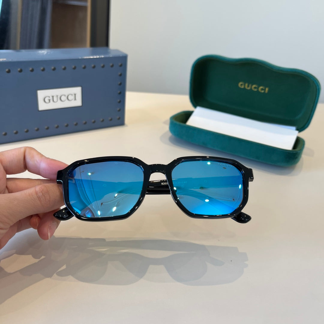 Gucci Fashion Blue Lens Sunglasses for Men & Women - 866927 - detail image 9