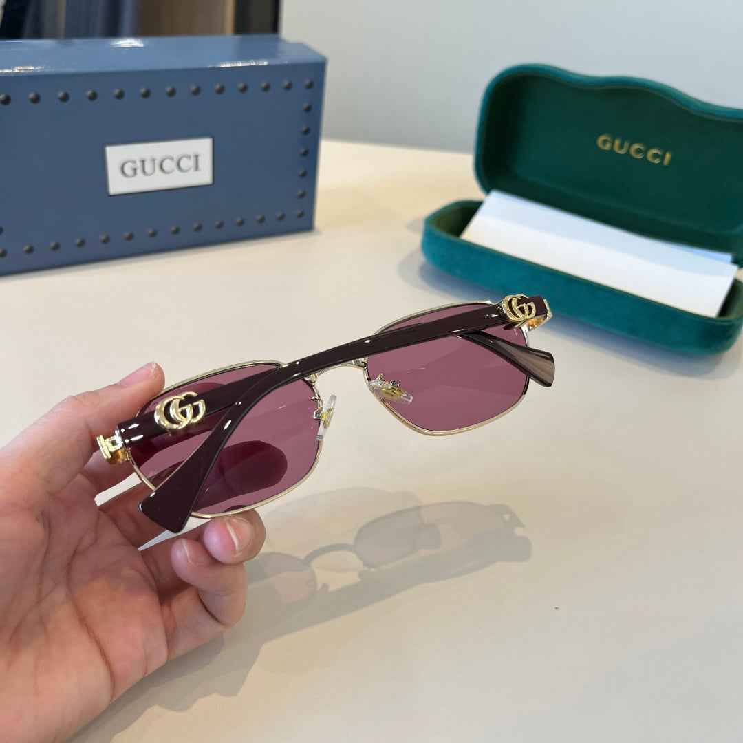 Gucci Polarized Fashion Blue Lens Sunglasses for Men - 997586 - detail image 7