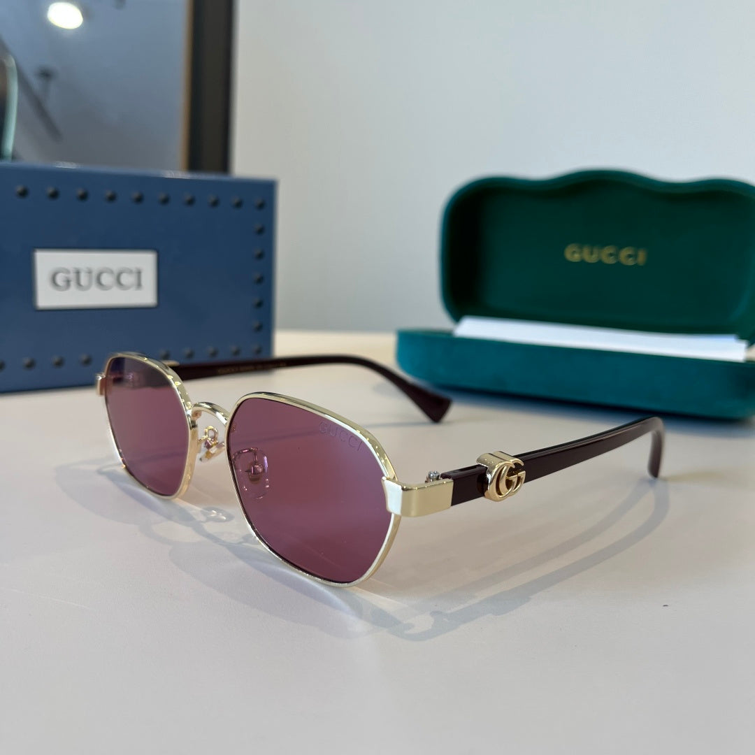 Gucci Polarized Fashion Blue Lens Sunglasses for Men - 997586 - detail image 3