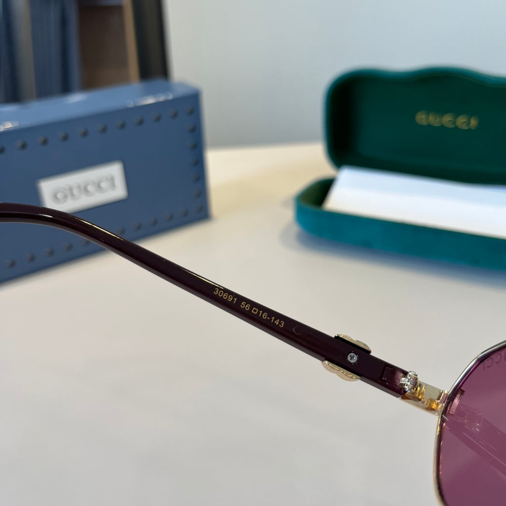 Gucci Polarized Fashion Blue Lens Sunglasses for Men - 997586 - detail image 6