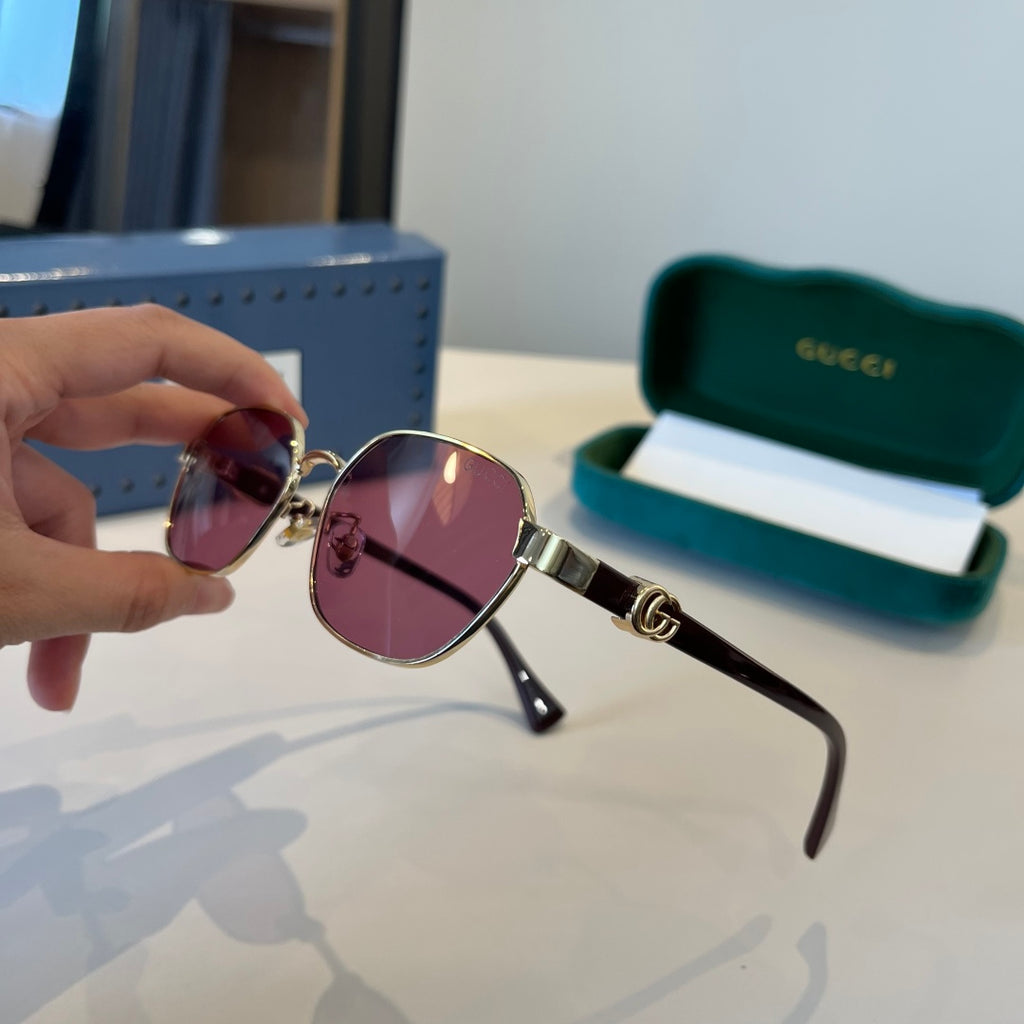 Gucci Polarized Fashion Blue Lens Sunglasses for Men - 997586 - detail image 4