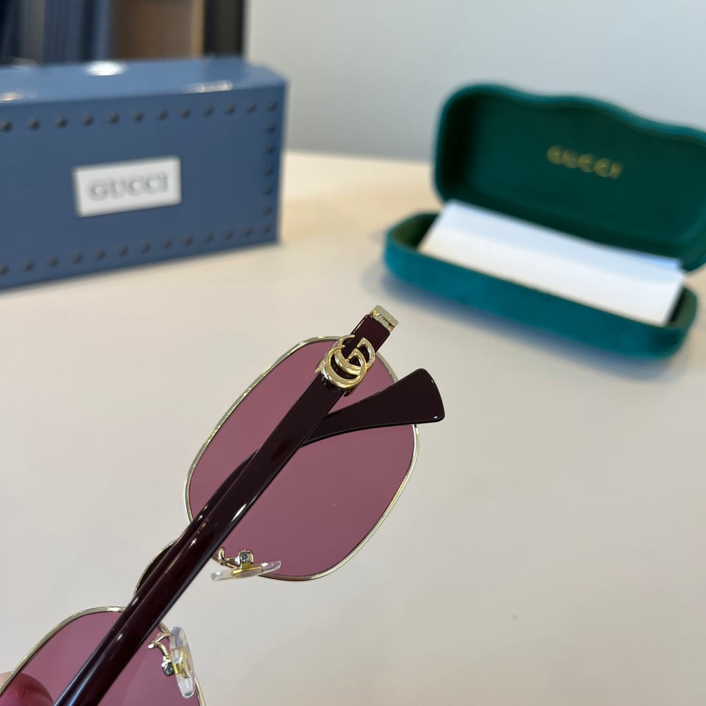 Gucci Polarized Fashion Blue Lens Sunglasses for Men - 866936 - detail image 8