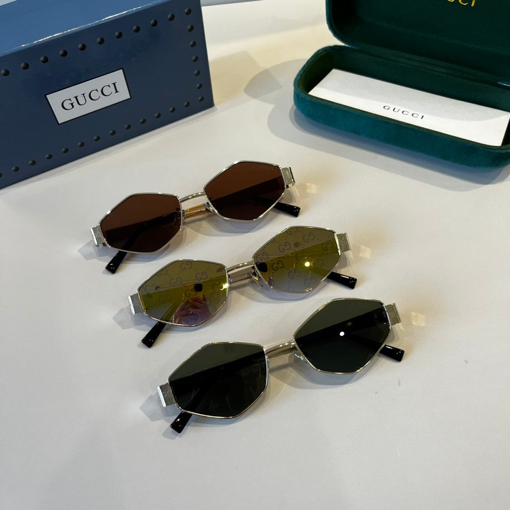 Gucci Fashion Silver Lens Sunglasses for Men & Women - 448845 - detail image 10