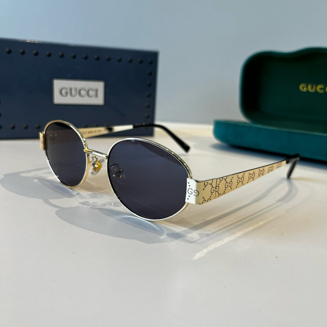 Gucci Oversized Silver Lens Sunglasses for Women - 997671 - detail image 3
