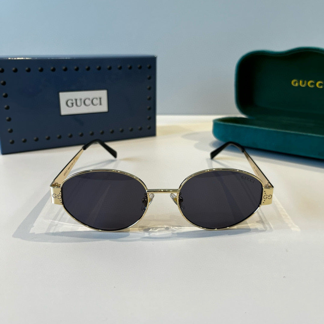 Gucci Oversized Silver Lens Sunglasses for Women - 997671 - detail image 2