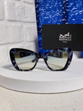 Hermès Cat-Eye Silver Lens Sunglasses for Men & Women - 358936