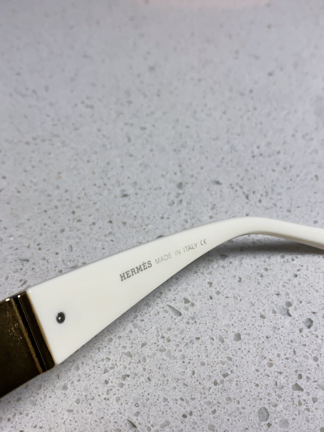 Hermès Cat-Eye Silver Lens Sunglasses for Men & Women - 488105 - detail image 8