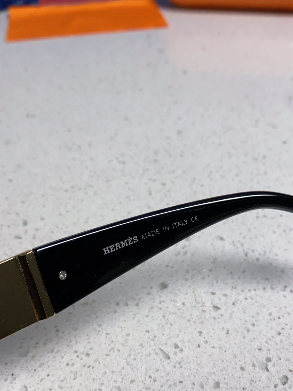 Hermès Cat-Eye Black Lens Sunglasses for Men & Women - 358926 - detail image 8