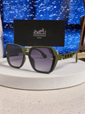Hermès Polarized Round Silver Lens Sunglasses for Women - 358928