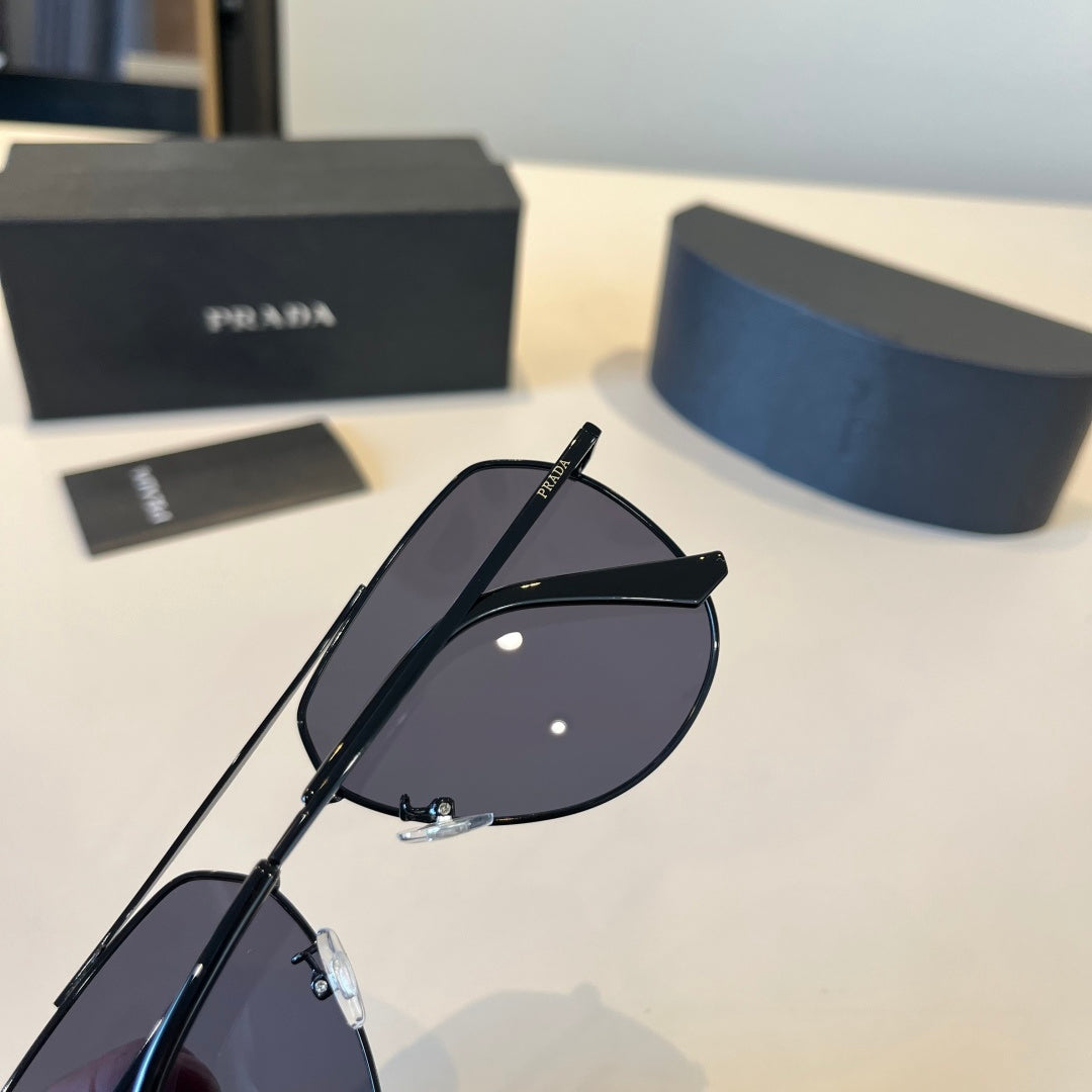 Prada Polarized Fashion Black Lens Sunglasses for Men - 382709 - detail image 8