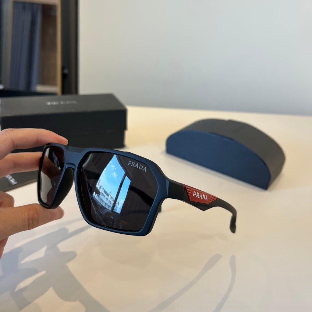 Prada Fashion Black Lens Sunglasses for Men & Women - 487066 - detail image 4